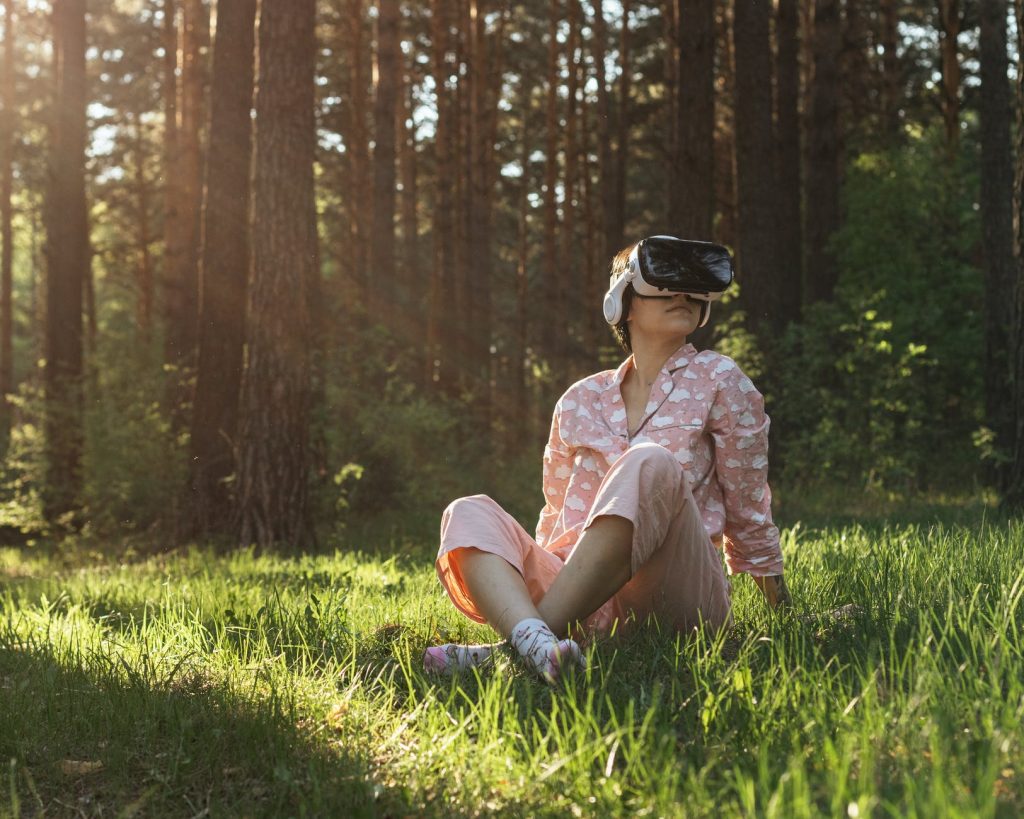 relaxing vr outdoor in nature