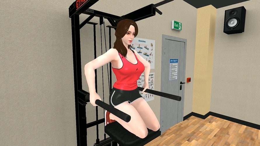 vr game porn rockhardvr big titted girl in gym