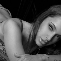 close-up of Asian girl with brown hair and dark eyes immersive porn